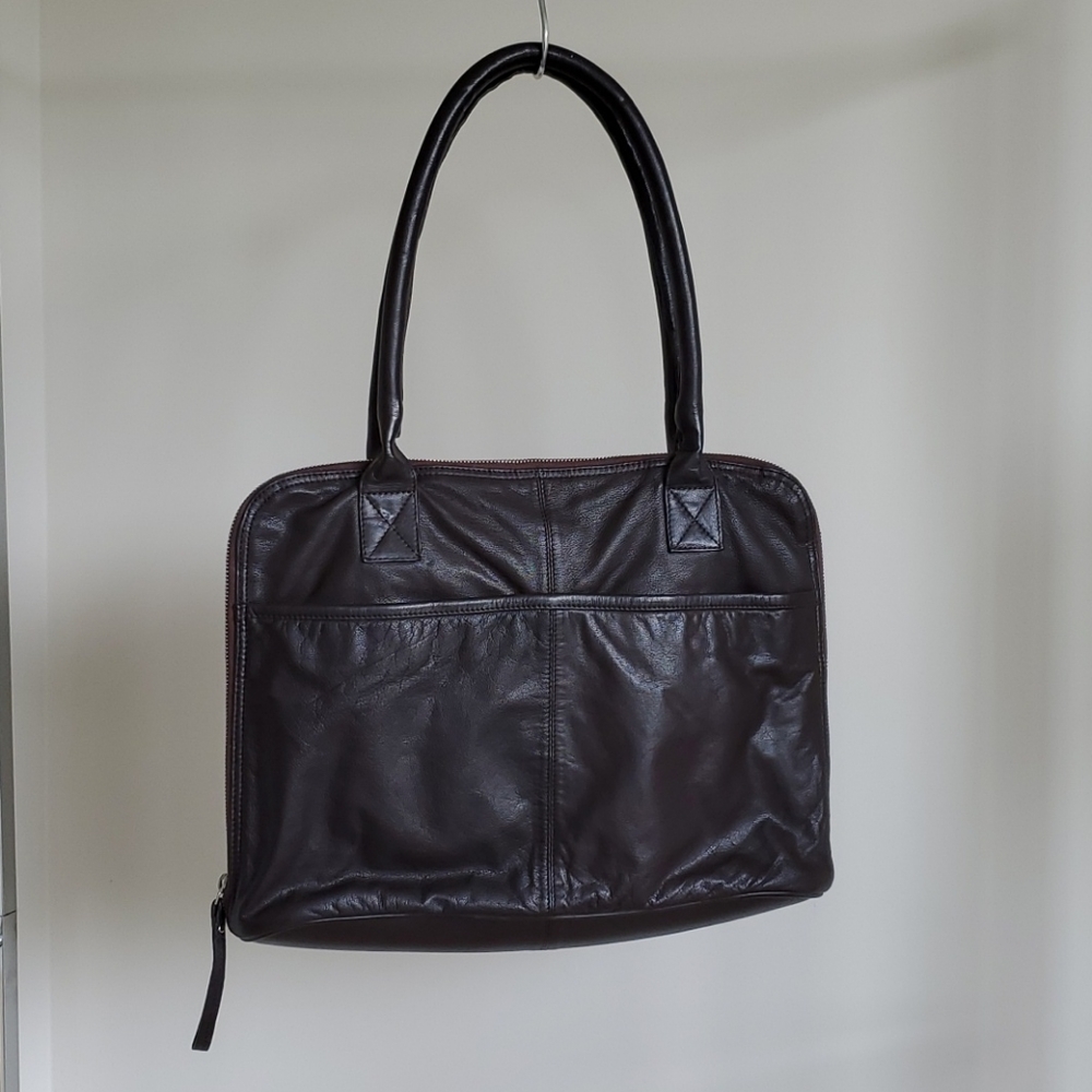 NWOT Genuine Leather Tote Bag